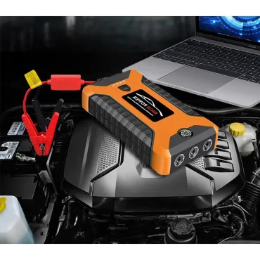 Комплект стартерно устройство за кола 99800mAh / 68800mAh с компресор
