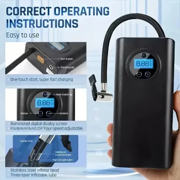 Малък компресор за въздух - Автомобилен USB| jumbo-catalog.bg