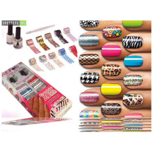 Комплект за маникюр с цветно фолио Fab Foils