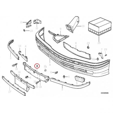 Stojka-za-registracionen-nomer-za-BMW-E36-1750BM1102L1