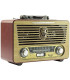 Радио MEIER M-115BT, Bluetooth, USB, SD, FM , Ретро дизайн