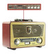 Радио MEIER M-115BT, Bluetooth, USB, SD, FM , Ретро дизайн