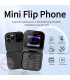 Сгъваем Телефон Mini Flip Smart Phone с 2 SIM карти