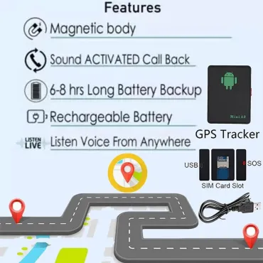 GPS проследяване в реално време чрез SIM карта