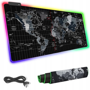 Светеща подложка за клавиатура - 90x40 см | jumbo-catalog.bg