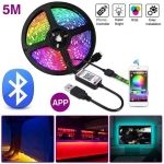 RGB Лед лента 5м USB 5V Bluetooth