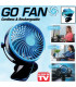 Преносим вентилатор със щипка Go Fan (8ч батерия) | jumbo-catalog.bg