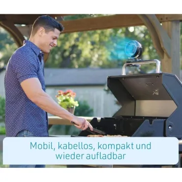 Преносим вентилатор със щипка Go Fan (8ч батерия) | jumbo-catalog.bg
