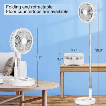 Разтегателен вентилатор Foldaway Fan (Акумулаторен) | jumbo-catalog.bg