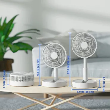 Разтегателен вентилатор Foldaway Fan (Акумулаторен) | jumbo-catalog.bg