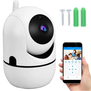 Въртяща се Wi-Fi смарт камера и видео бебефон HD | jumbo-catalog.bg