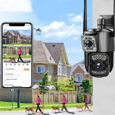 Охранителни камери за къща - 4G/WiFi, 6MP| jumbo-catalog.bg