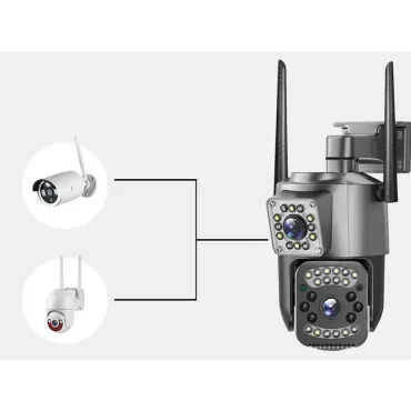 Охранителни камери за къща - 4G/WiFi, 6MP| jumbo-catalog.bg