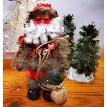 Музикален Дядо Коледа – 30 см | jumbo-catalog.bg