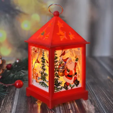 Светещ коледен фенер - Купи Онлайн | jumbo-catalog.bg