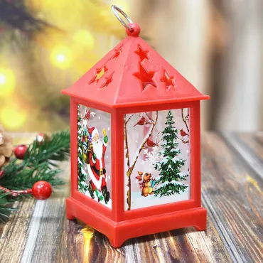 Светещ коледен фенер - Купи Онлайн | jumbo-catalog.bg