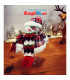 Коледна украса с буркан Снежко - jumbo-catalog.bg