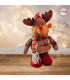 Коледен текстилен елен с разтягащи крака - jumbo-catalog.bg