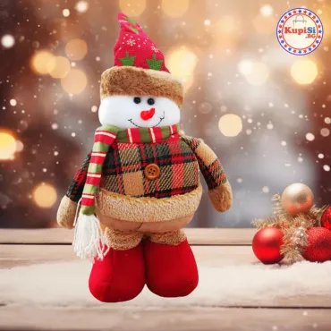 Снежко с разтегливи крака - Коледна украса | jumbo-catalog.bg