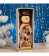 Светеща Дървена Фигурка - Снежен човек | jumbo-catalog.bg