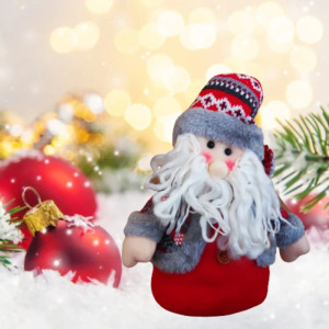 Мека коледна играчка – Дядо Коледа, Снежко | jumbo-catalog.bg