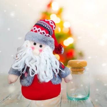 Мека коледна играчка – Дядо Коледа, Снежко | jumbo-catalog.bg
