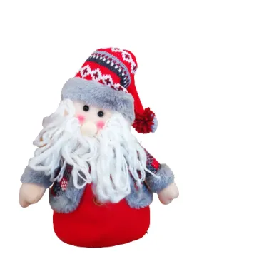 Мека коледна играчка – Дядо Коледа, Снежко | jumbo-catalog.bg