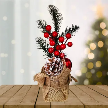 Коледна саксия за декорация - Клонки | jumbo-catalog.bg