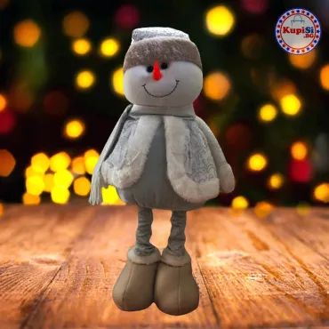 Коледна фигурка Снежко - разтегливи крака | jumbo-catalog.bg