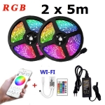 RGB Лед лента 10м с Wi-Fi и дистанционно