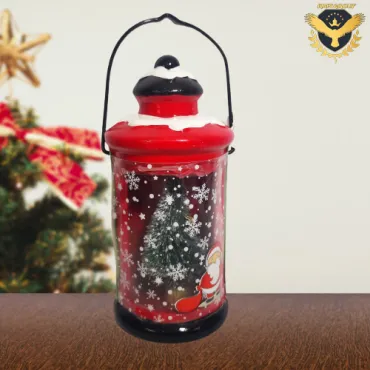 Коледен фенер - керамичен | jumbo-catalog.bg