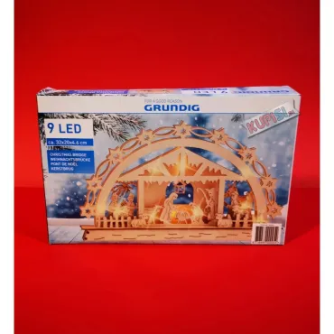 Коледна дървена фигура "Рождество" от jumbo-catalog.bg