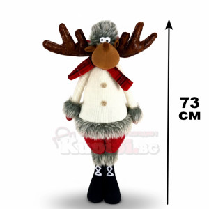 Коледна фигура - Елен 73 см | jumbo-catalog.bg
