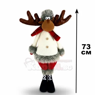 Коледна фигура - Елен 73 см | jumbo-catalog.bg