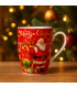 Коледна порцеланова чаша - Merry Christmas | jumbo-catalog.bg