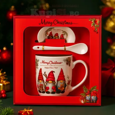 Коледна чаша Merry Christmas – празнично настроение | jumbo-catalog.bg