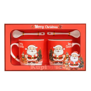 Комплект коледни чаши – празничен подарък | jumbo-catalog.bg