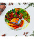 Стъклена Коледнаа Купаа с камбанки