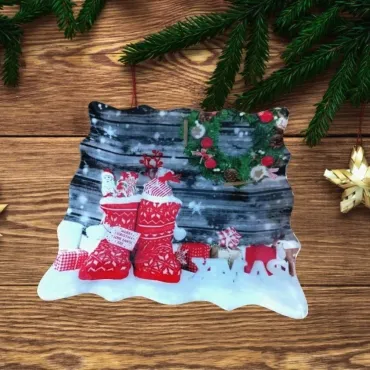 Коледна чиния, Merry Christmas
