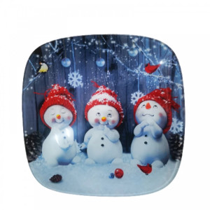 Коледна чиния, Merry Christmas