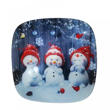 Коледна чиния, Merry Christmas