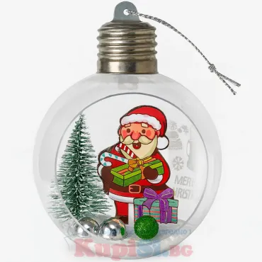 Светещи коледни топки - Прозрачни | jumbo-catalog.bg