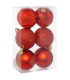 Червени коледни топки - 6 броя | jumbo-catalog.bg