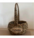 Великденски кошница с надпис "Flower love" (малка)