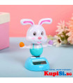 Соларна клатеща се фигурка - Зайче