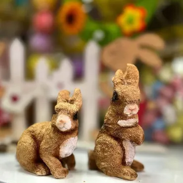 Керамични зайци за Великден