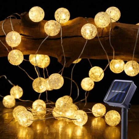 Lampki-choinkowe-GIRLANDA-LAMPKI-OGRODOWE-SOLARNE-LED-KULKI-5M-na-zewnatrz-5-m-21-50-lampek-12770768223