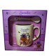 Порцеланова чаша с лъжичка "Lavender"
