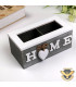 Дървена кутия за чай Home