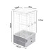 Прозрачен органайзер за бижута с велурени чекмеджета | jumbo-catalog.bg